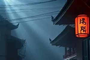 《北纬三十度手札》画面：摊开的地图与压在上面的干枯叶片